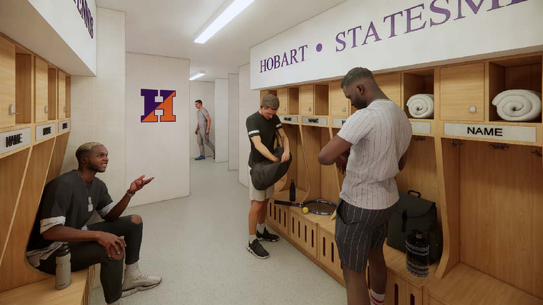 Hobart Tennis Team Room