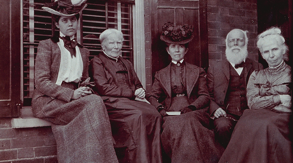Dr. Elizabeth Blackwell and her family