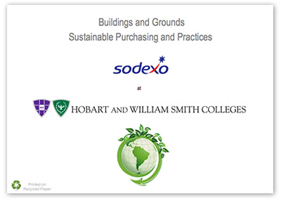 Sustainable Purchasing and Practices
