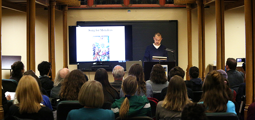 Babbitt Reads from First Book of Poems