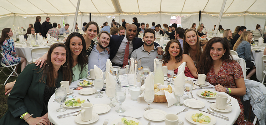 Celebrating Connections at Senior Dinner