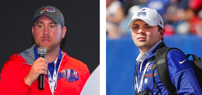 FOOTBALL: Geneva's Preston Teague and fellow Hobart graduate Ryan Moore  have had a wild season in the Bills' front office, Sports