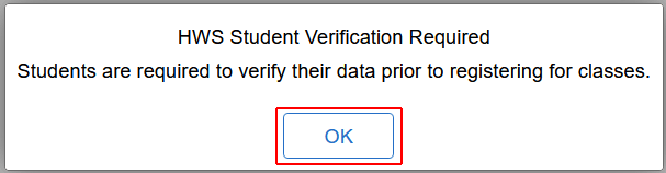 Verify Your Data - OK
